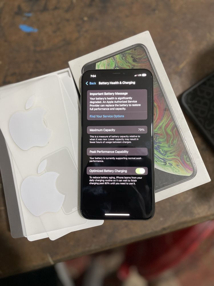 Iphone Xs Max 256