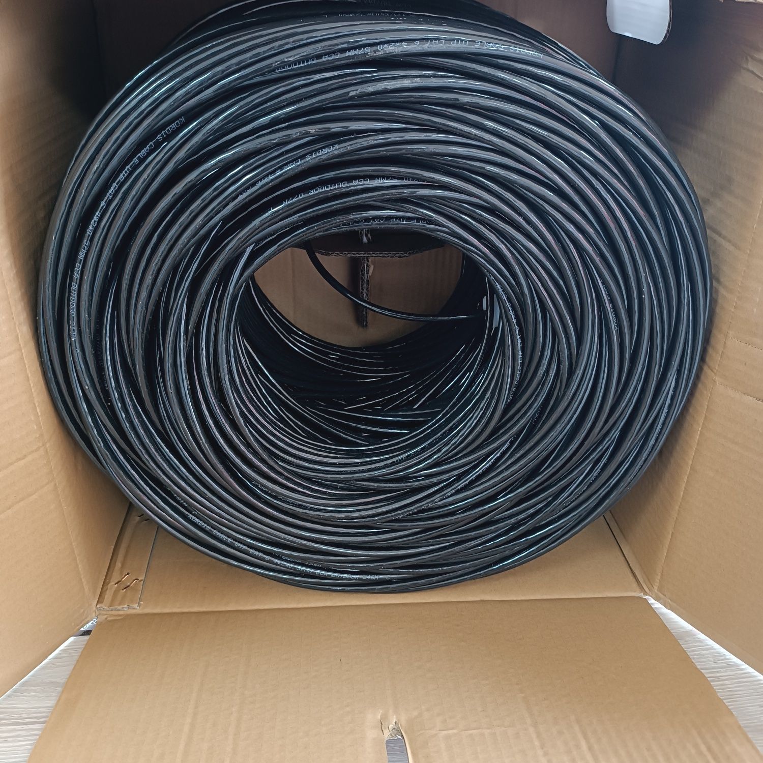 Кабель UTP Cat6 0.57 CCA (Black)