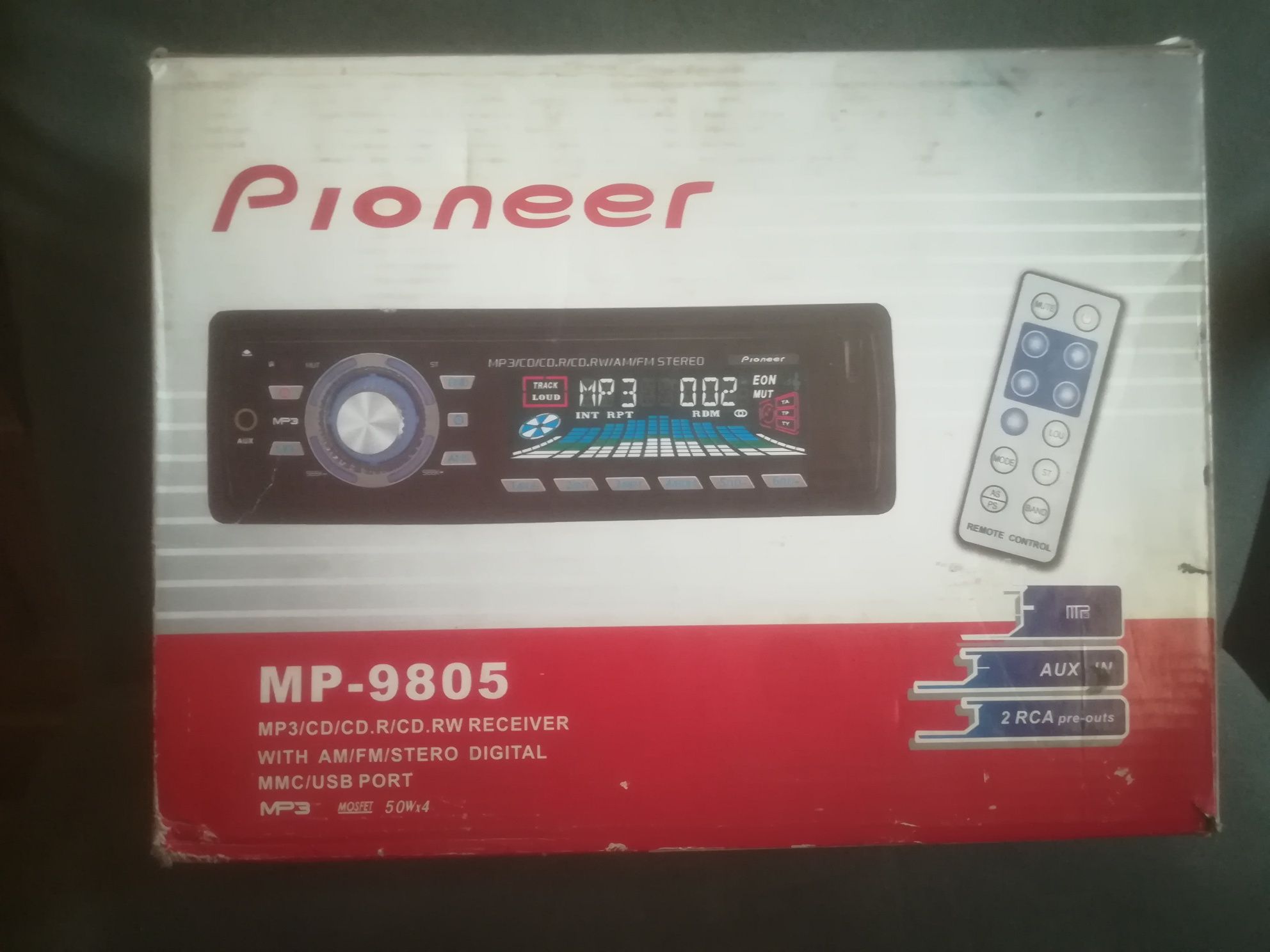 Pioneer mp-9805 usb port 50вт