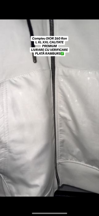 Compleu Christian Dior Bumbac 100% Calitate Premium