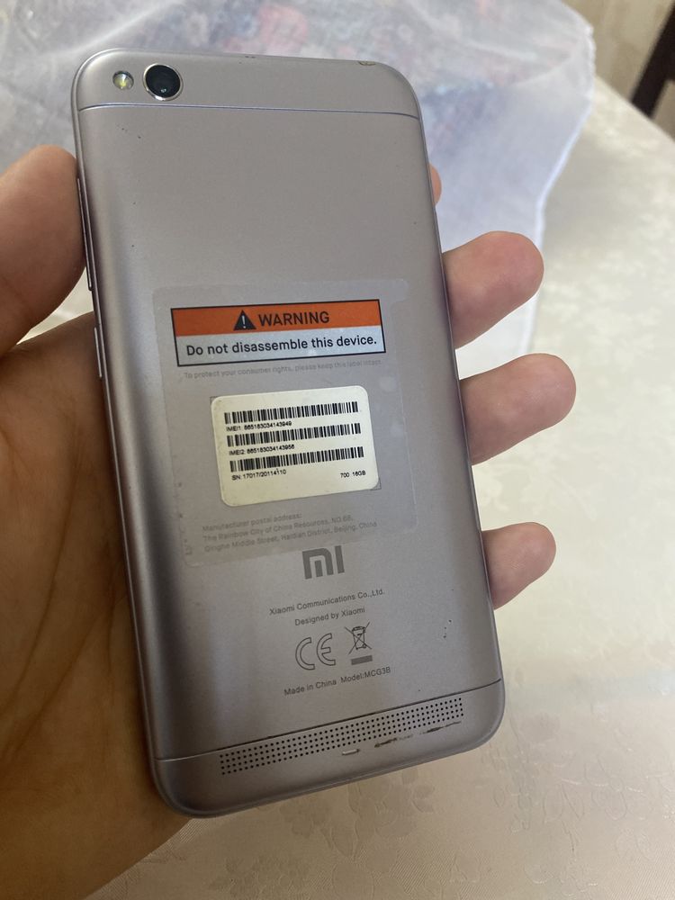 Xiaomi Redmi Note MCG3B