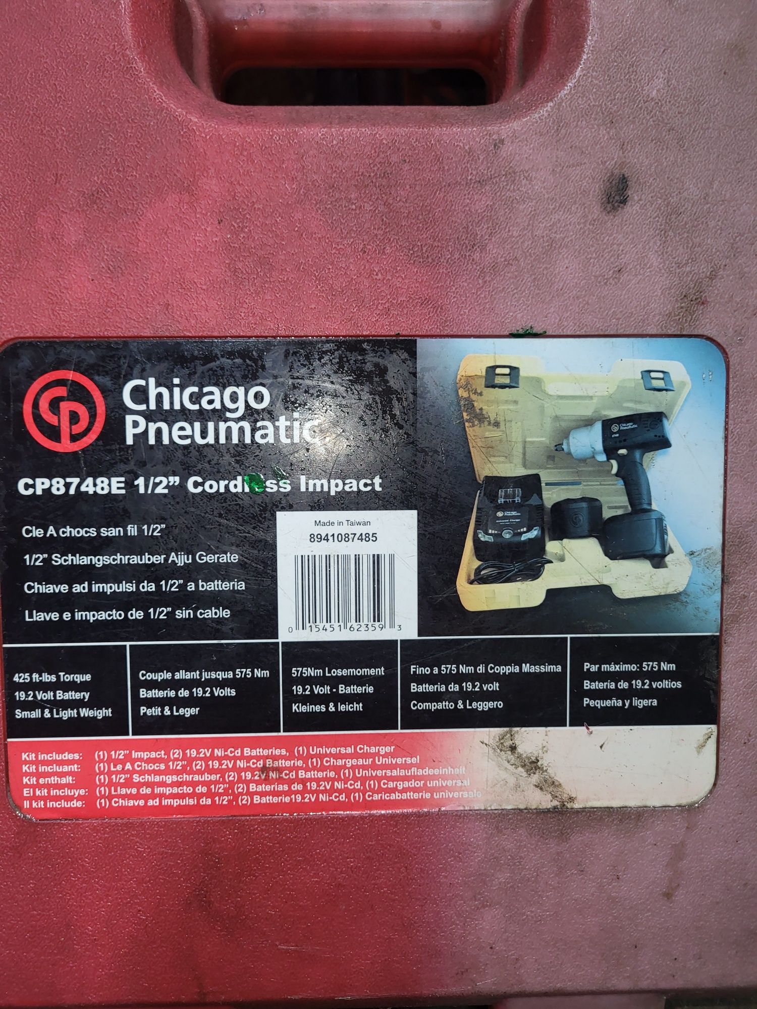 Pistol impact Chicago Pneumatic