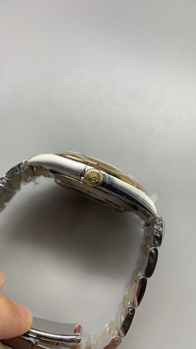 Rolex datejust 41mm двуцветен smooth