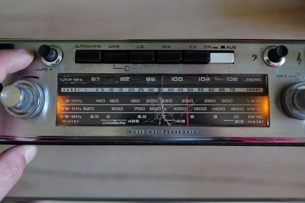 Radio National Panasonic RF- 895L stare perfecta de functionare 1968
