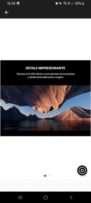 Televizor LG led 189cm smart 4k ultra hd