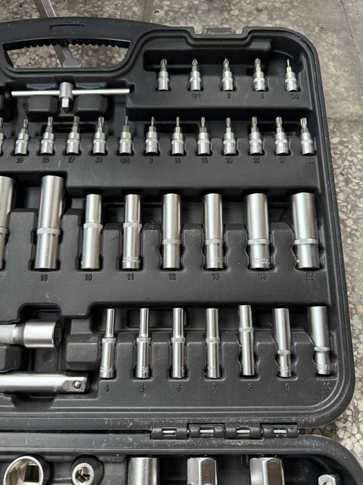 КОМПЛЕКТ инструменти 171 части "1/4"-3/8"-1/2" PREMIUM