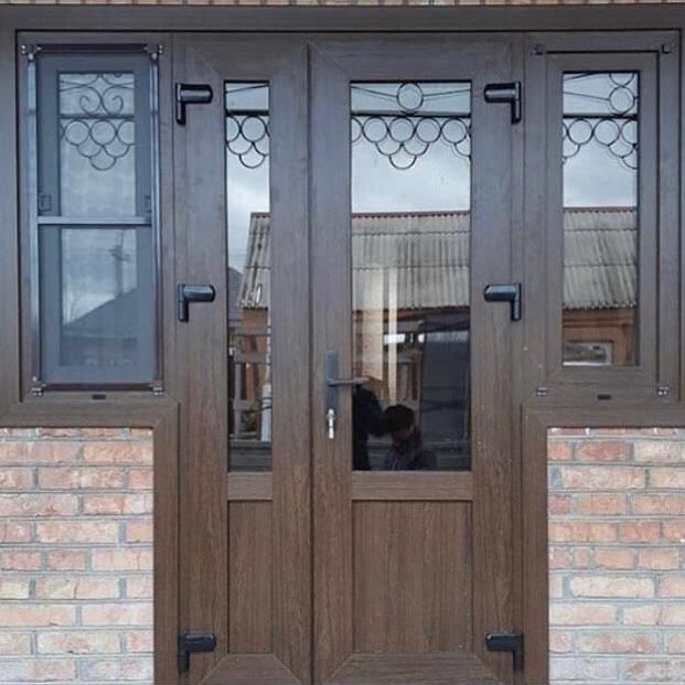 ВПластиковые Окна ДЛЯ Коттеджей Двери ПВХ Окошко Терезе ОКН