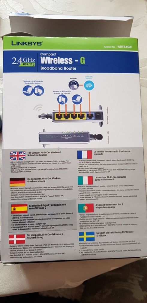 Compact Wireless - G рутер