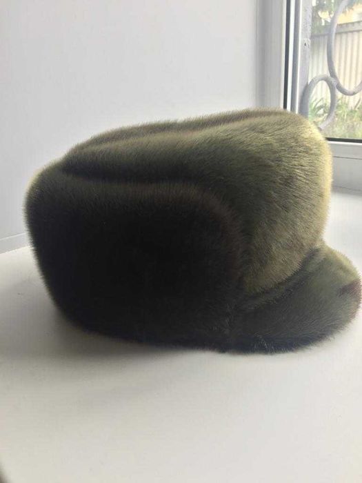 Шапка из нерпы мужская