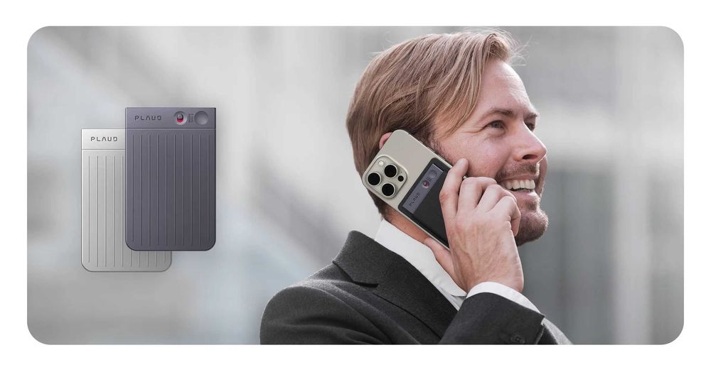 Диктофон PLAUD Note (серый)