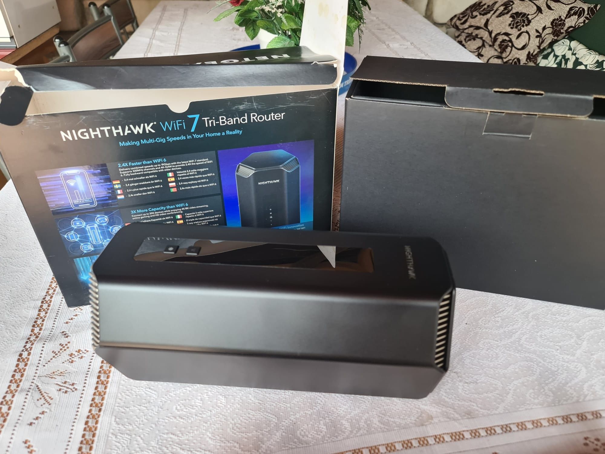 Router wireless rs700 wifi 7 Netgear