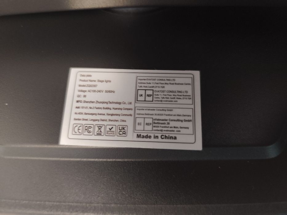 Moving head beam 295 W Light bulb 450 W source power