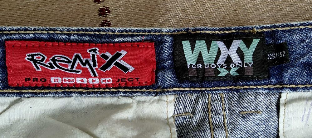 Blugi de calitate ,trei sferturi REMIX