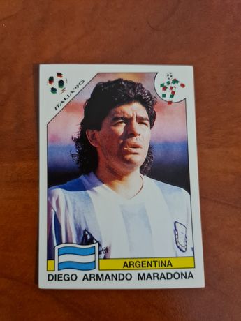 Panini Sticker Maradona in stare impecabila