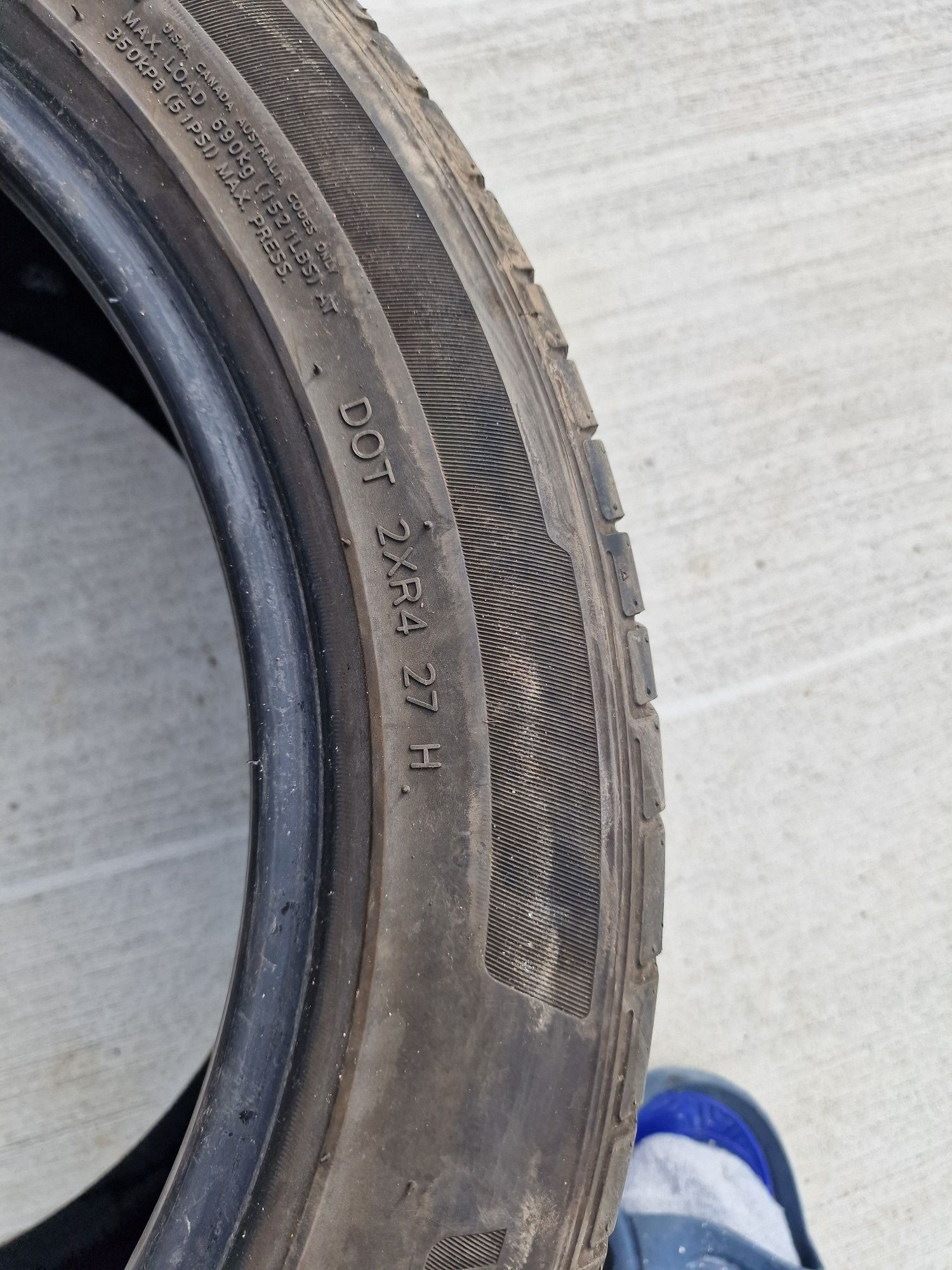 4 броя Летни гуми Hankook 245/45/17 17 инча/цола DOT 2021