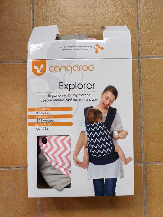 Cangaroo Explorer - Ергономично кенгуру