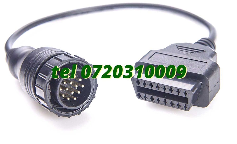 Cablu Adaptor Diagnoza Mercedes Sprinter Vw Lt 14 Pini  Obd2 16 Pin