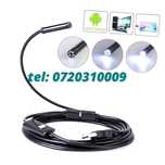 Camera Endoscopica Inspectie Auto  6leduri Hd720p  2m