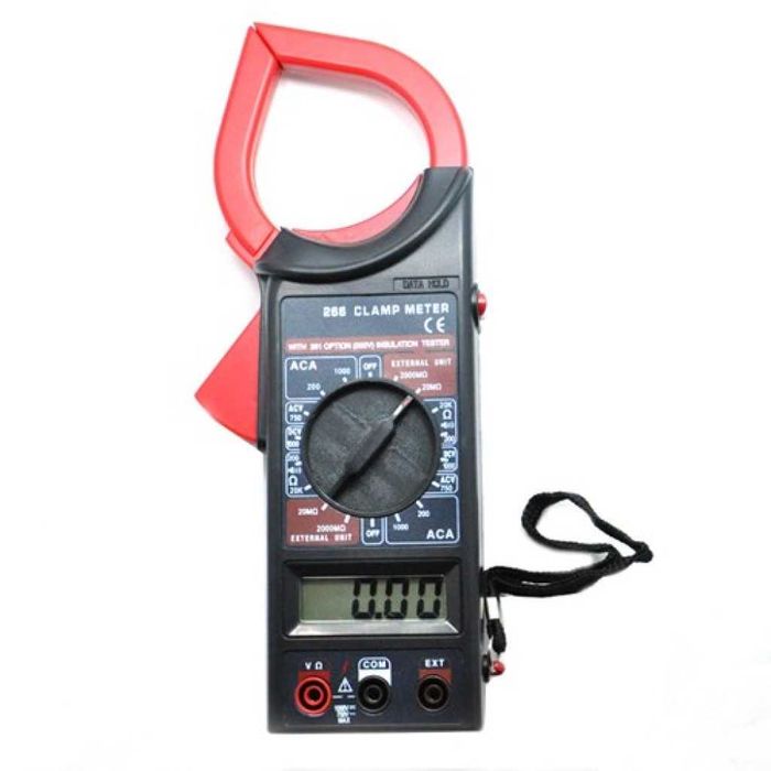 Преносим дигитален мултиметър с амперклещи
