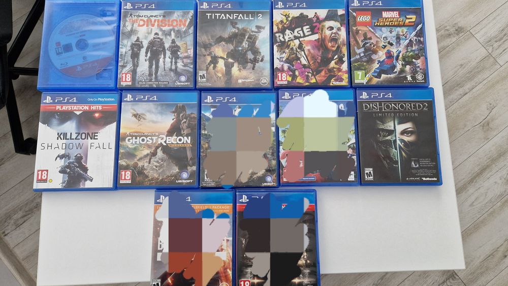 Jocuri ps4/ps5 ,lego,ghost,rainbow six,far cry,dishonored2,rage