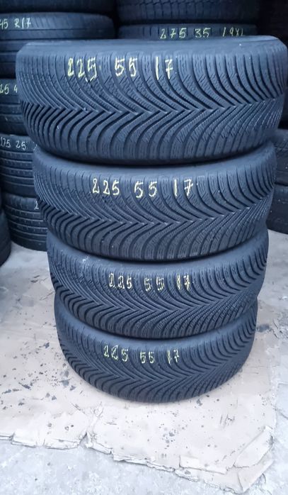 4 Anvelope Michelin Alpin5  225 55 R17 M/S Impecabile.