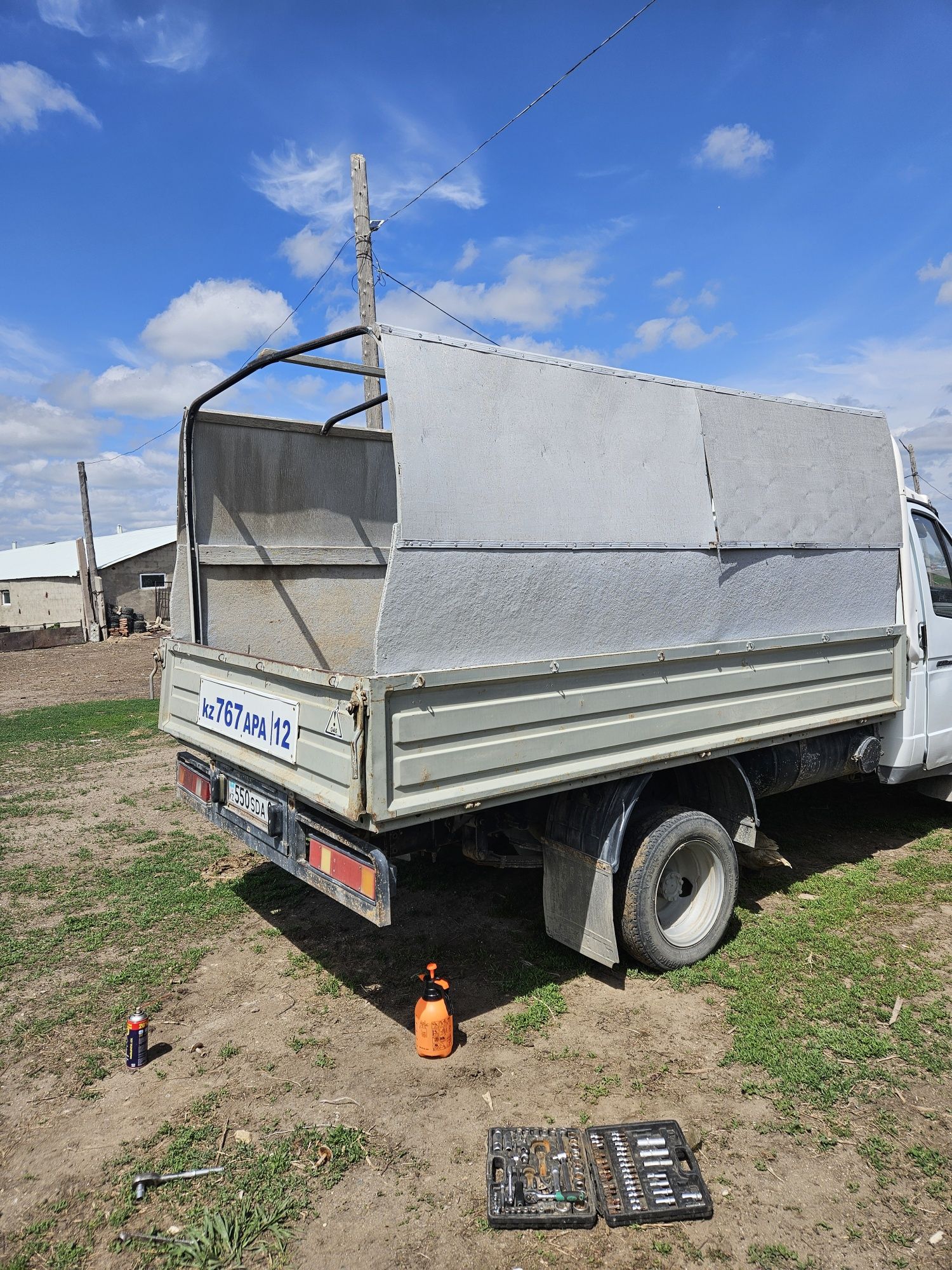Кузов на газель борт