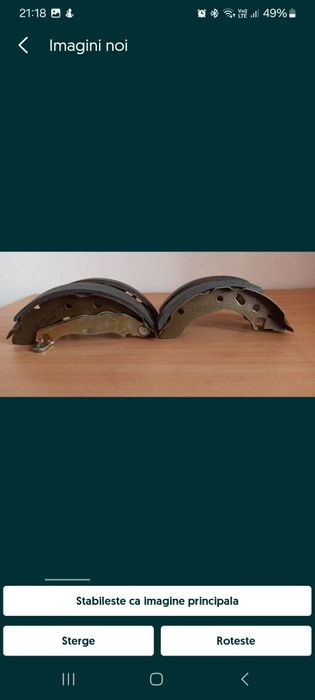 Set saboti frâna Ford KA 1,3 , an 1996 - 2010