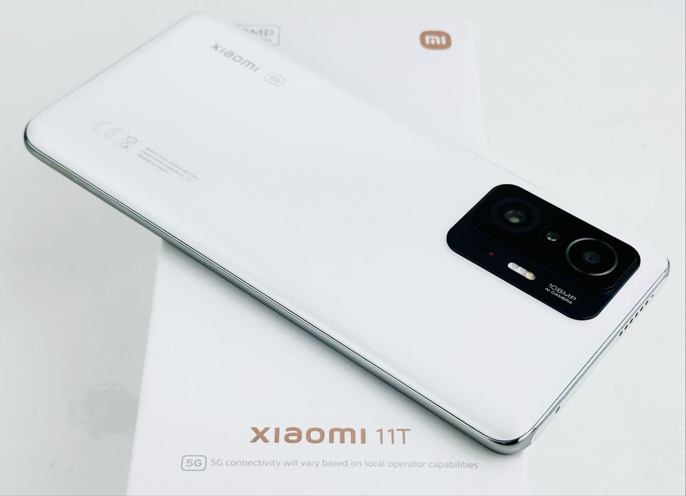 Xiaomi 11T 128GB 8RAM Moonlight White Перфектен! Гаранция!