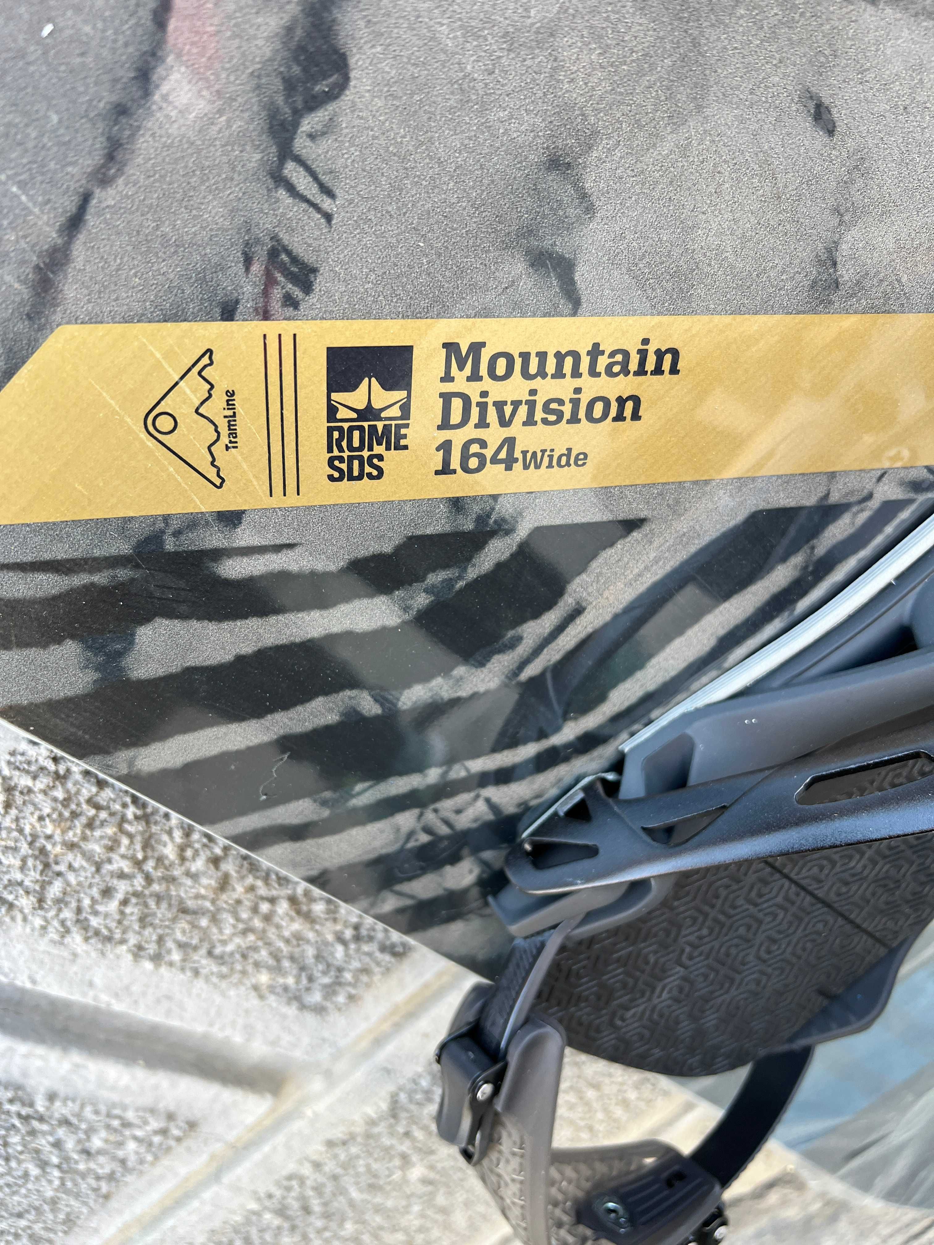 placa noua snowboard rome mountain division wide L164