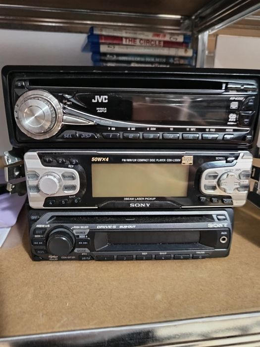 Cd auto vintage retro sony jvc