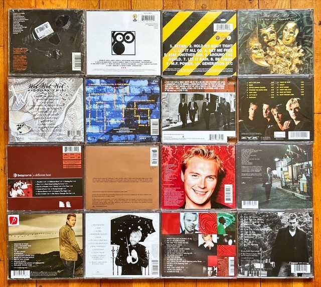 Lot CD orig: One Direction, Take That, East 17, Keating, Westlife,Five