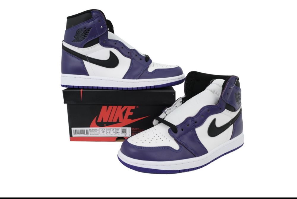Jordan 1 high “Court Purple”