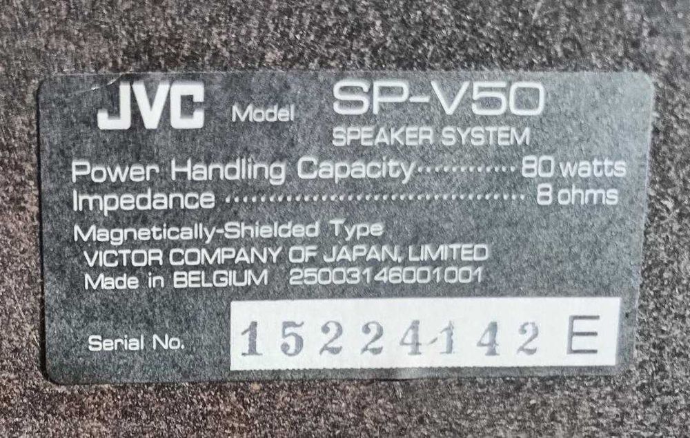 Boxe JVC model SP-V50