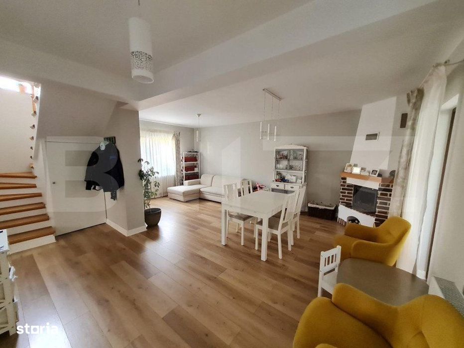 Duplex 4 camere, 115mp, finisat si mobilat, zona Terra