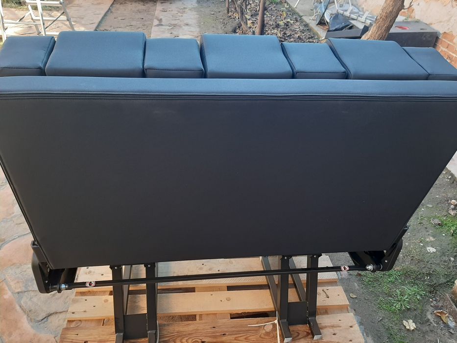 Banchetă 3 locuri rabatabila camper-comversie