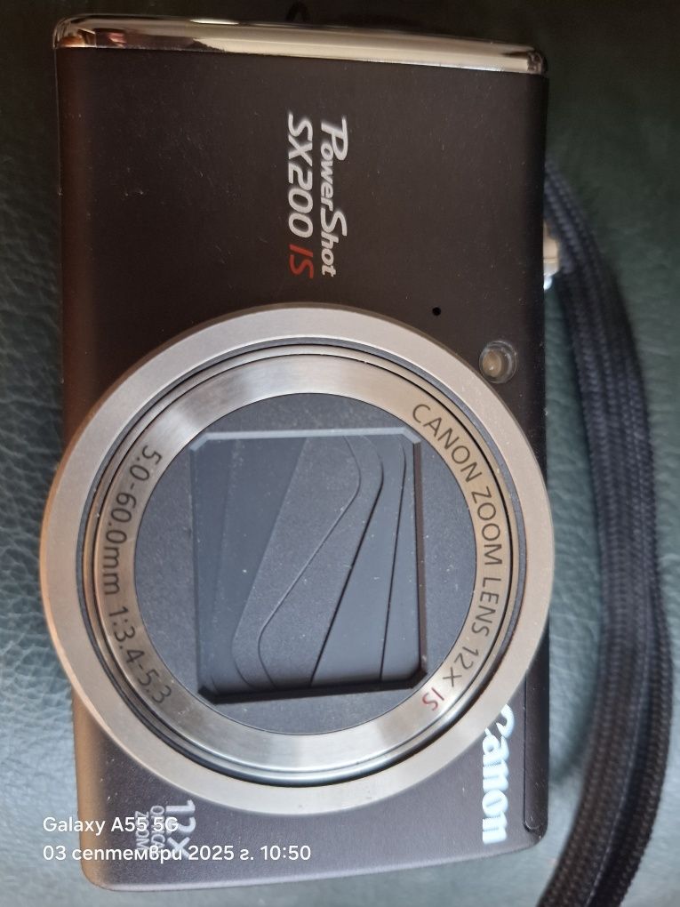 Canon Power Shot SX200IS  Отличен Фотоапарат Промо