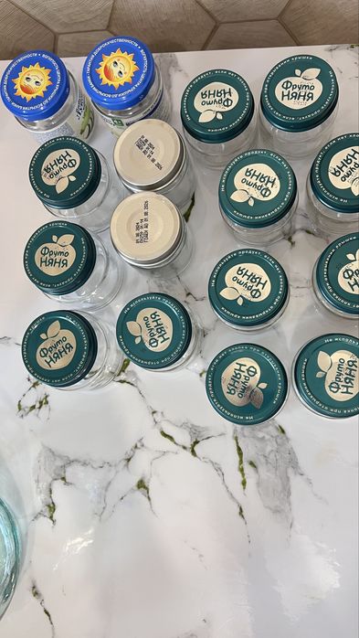 Баночки из-под детского пюре