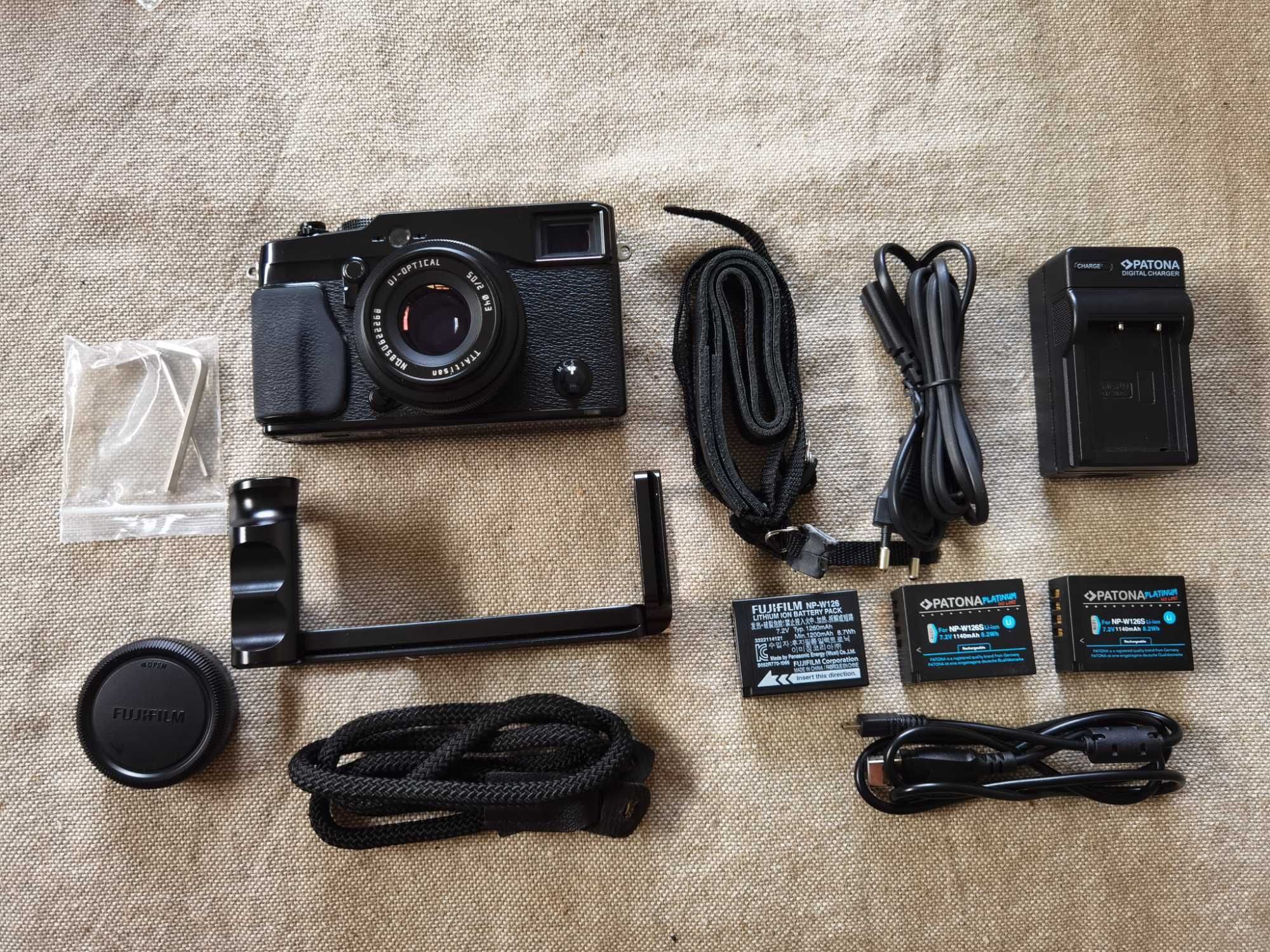Fujifilm x-pro1 xpro1 ttartisan 50 f2, accesorii