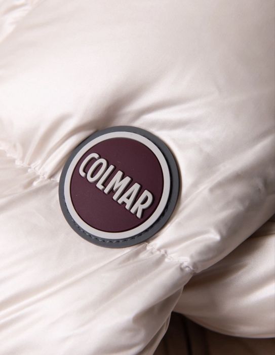 Geca Colmar Originals cu gluga din blana naturala marimea IT40, EU34