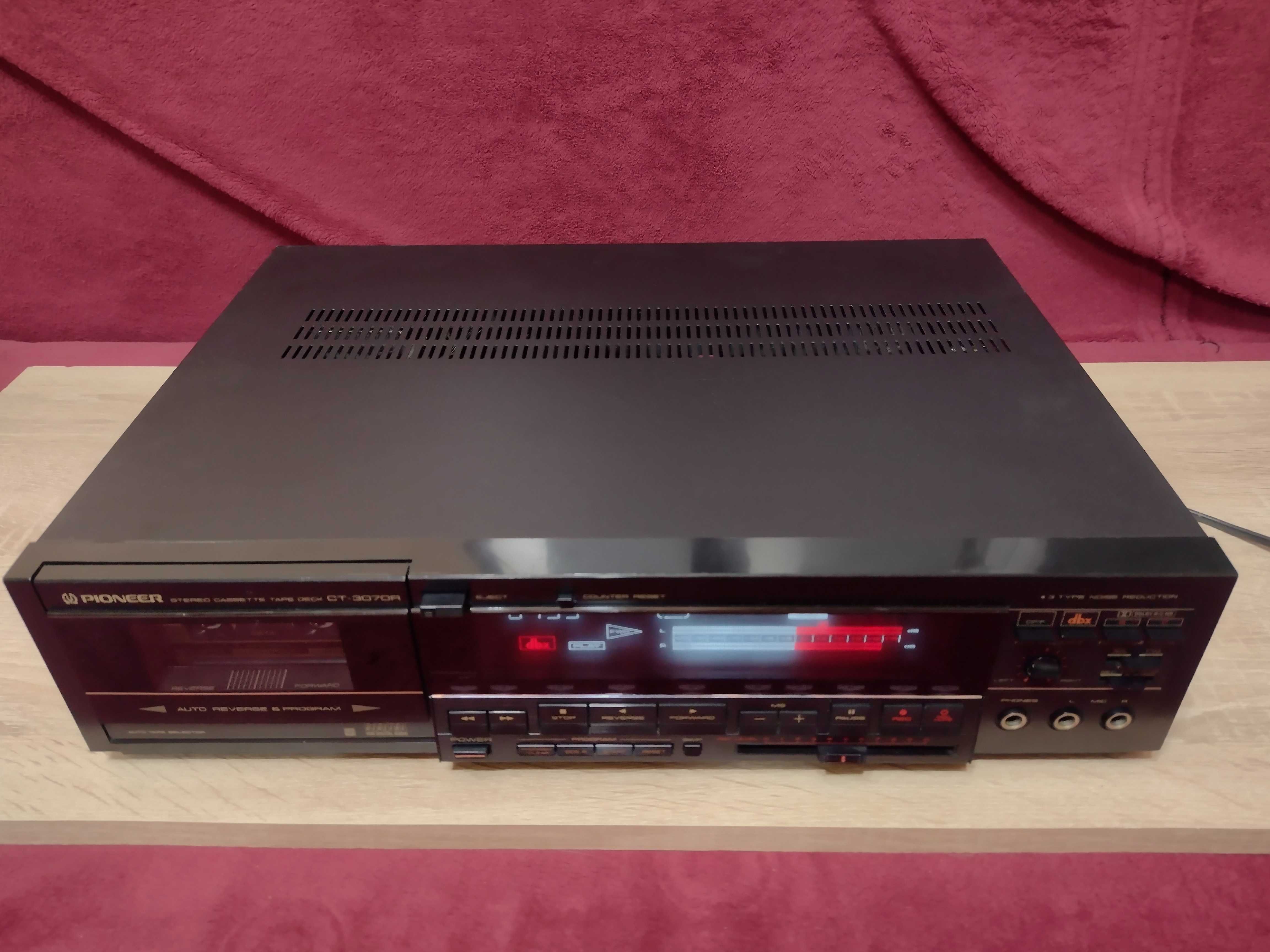 Pioneer CT-3070R Stereo Cassette Deck, Dolby BC, DBX