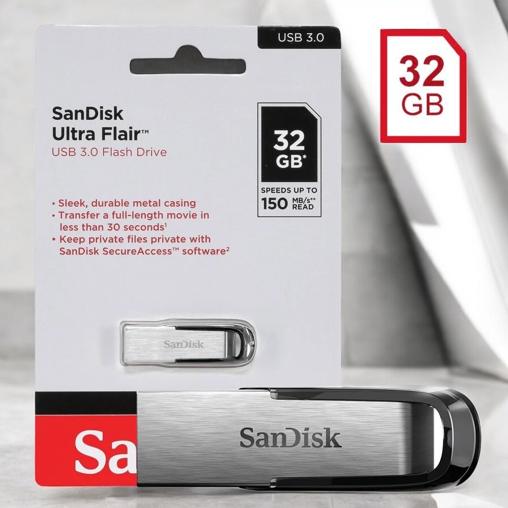 SanDisk USB ultraflair 32,64,128,256GB original