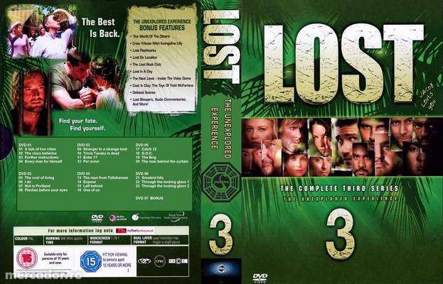 Vand colectie DVD serial LOST: sezoanele 1-4. Originale!