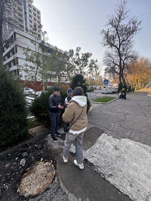 Раздача флаеров в Ташкенте и по всему Узбекистану