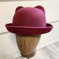 Фетровая шляпка с ушками