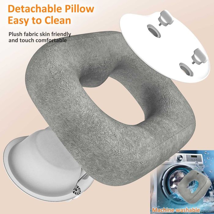 Поставка за таблет с възглавница, 360°, 4-13" таблети и телефони, сива