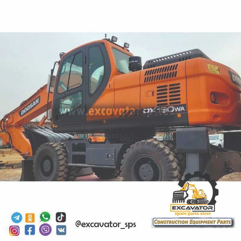 Колёсный экскаватор DOOSAN DX190WA, 2023 (на заказ)