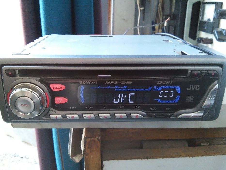 Автомагнитола JVC KD-G405 mp3 cd-rw wma