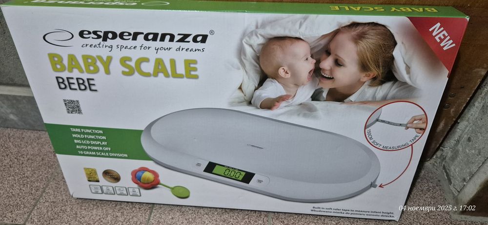 Бебешка везна Esperanza Bebe 
Бебешка везна Esperanza Bebe EB