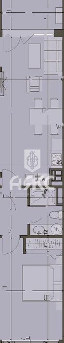 Двустаен апартамент  в кв. Хаджи Димитър