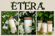 Ароматна свещ от рапичен восък и етерични масла